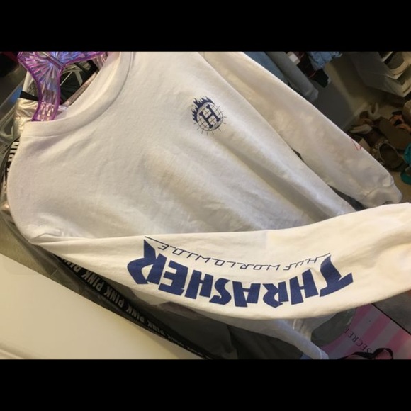 Tops - Thrasher x Huf long sleeve